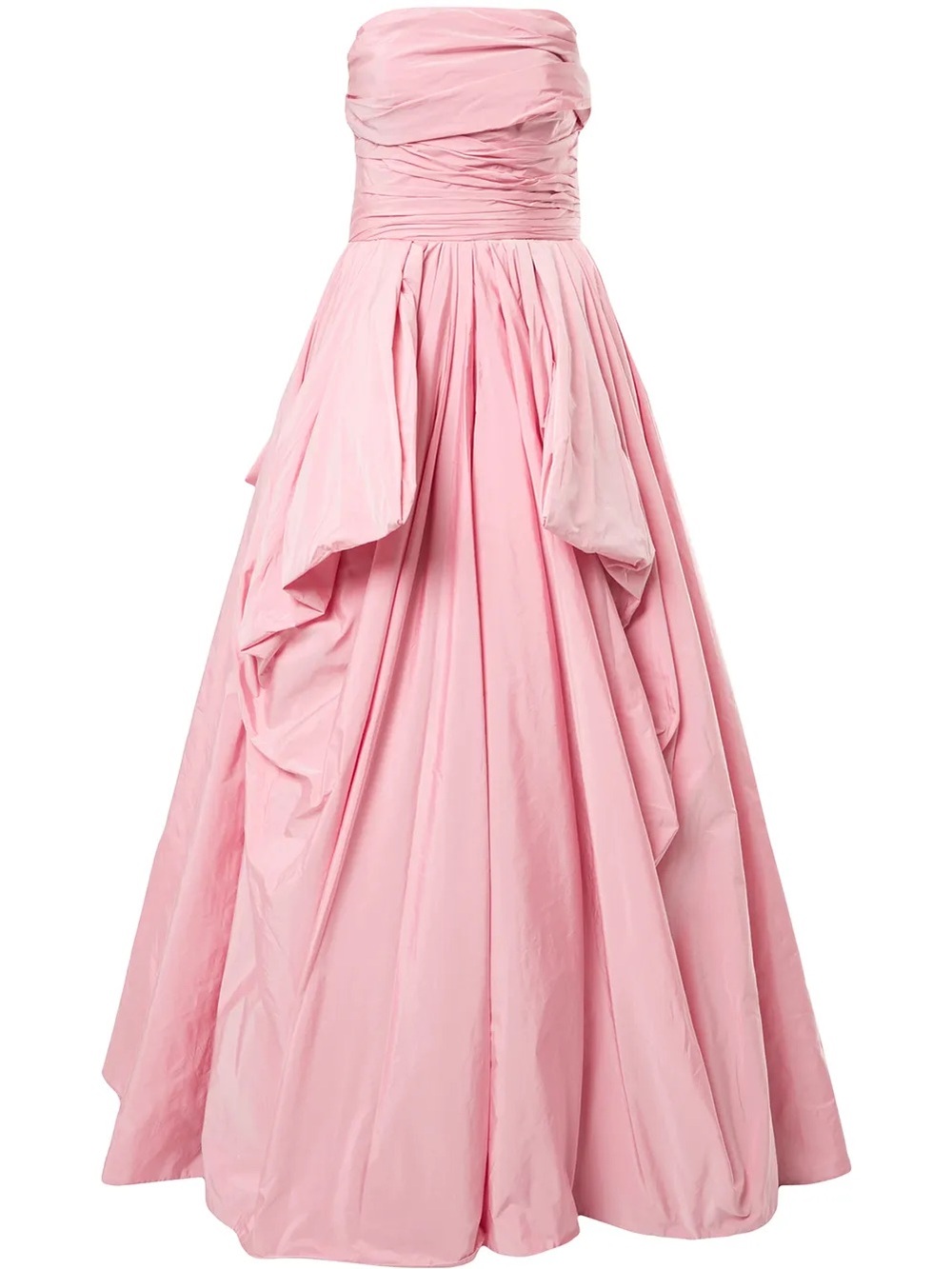 Zuhair Murad Pink Silk Taffeta Couture Gown